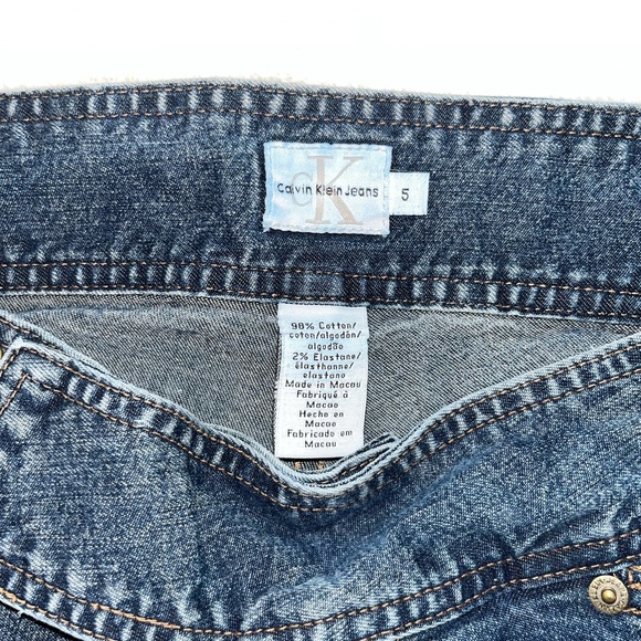 Calvin Klein Vintage Boot Cut Jeans sz 5 - Picture 4 of 10